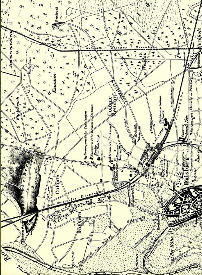Einst und heute Neudorf